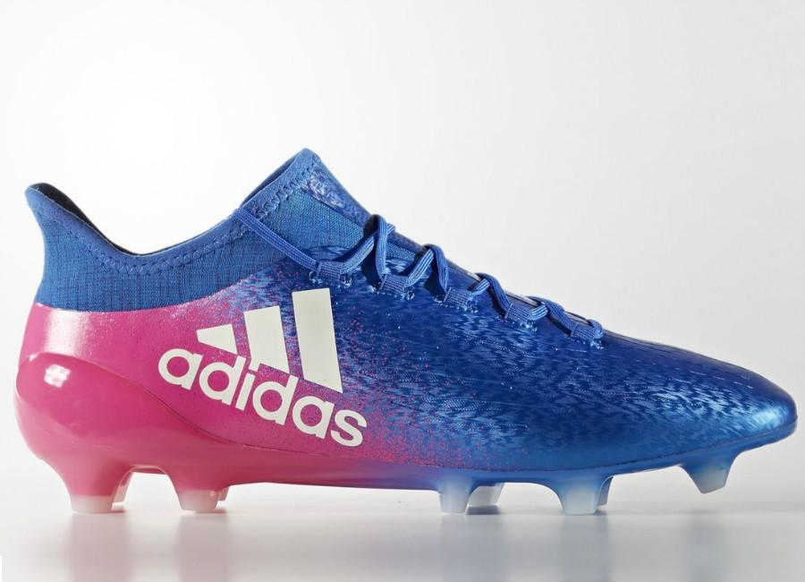 pink and blue adidas football boots