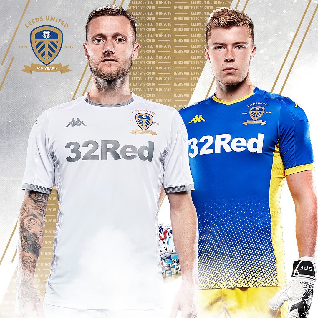 Leeds United 2019-20 Kappa Centenary Home Kit | 19/20 Kits ...
