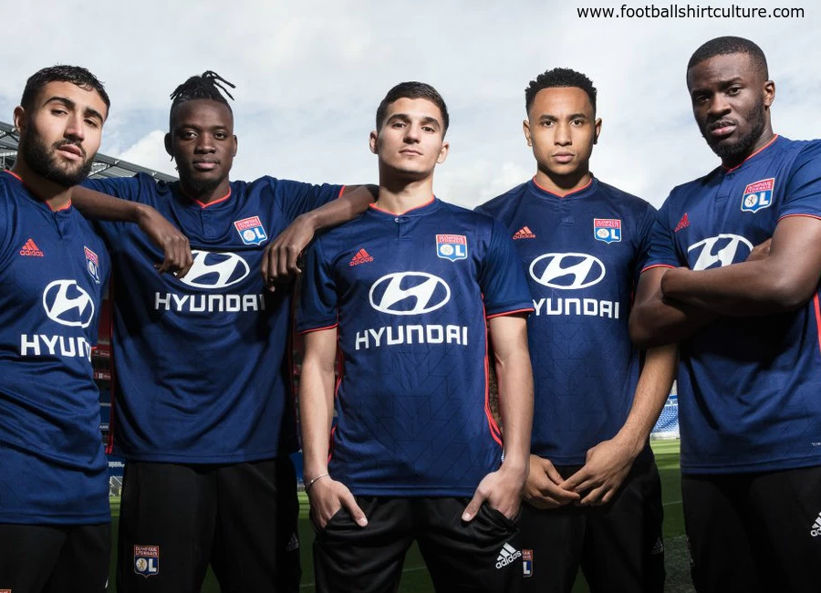 Olympique Lyon 2018/19 Adidas Away Kit