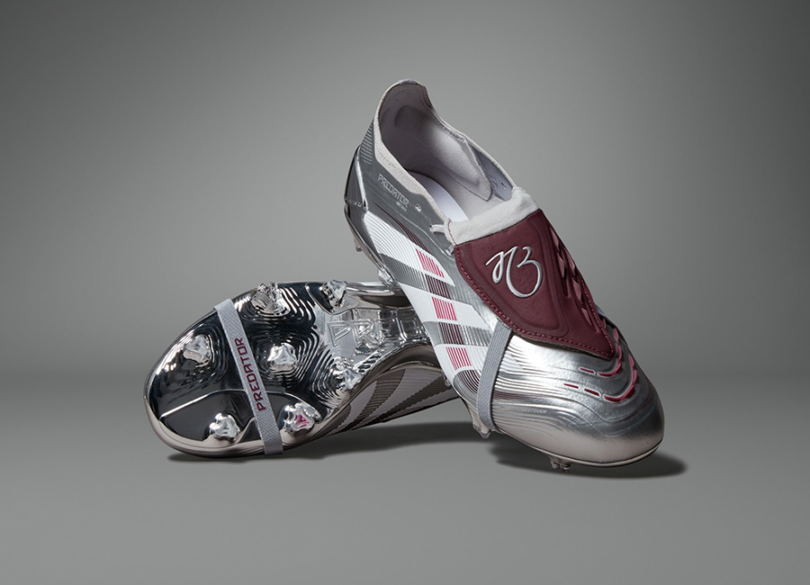 Adidas Predator Elite JB Fold-Over Tongue FG - Silver Metallic / Legacy Burgundy / Maroon