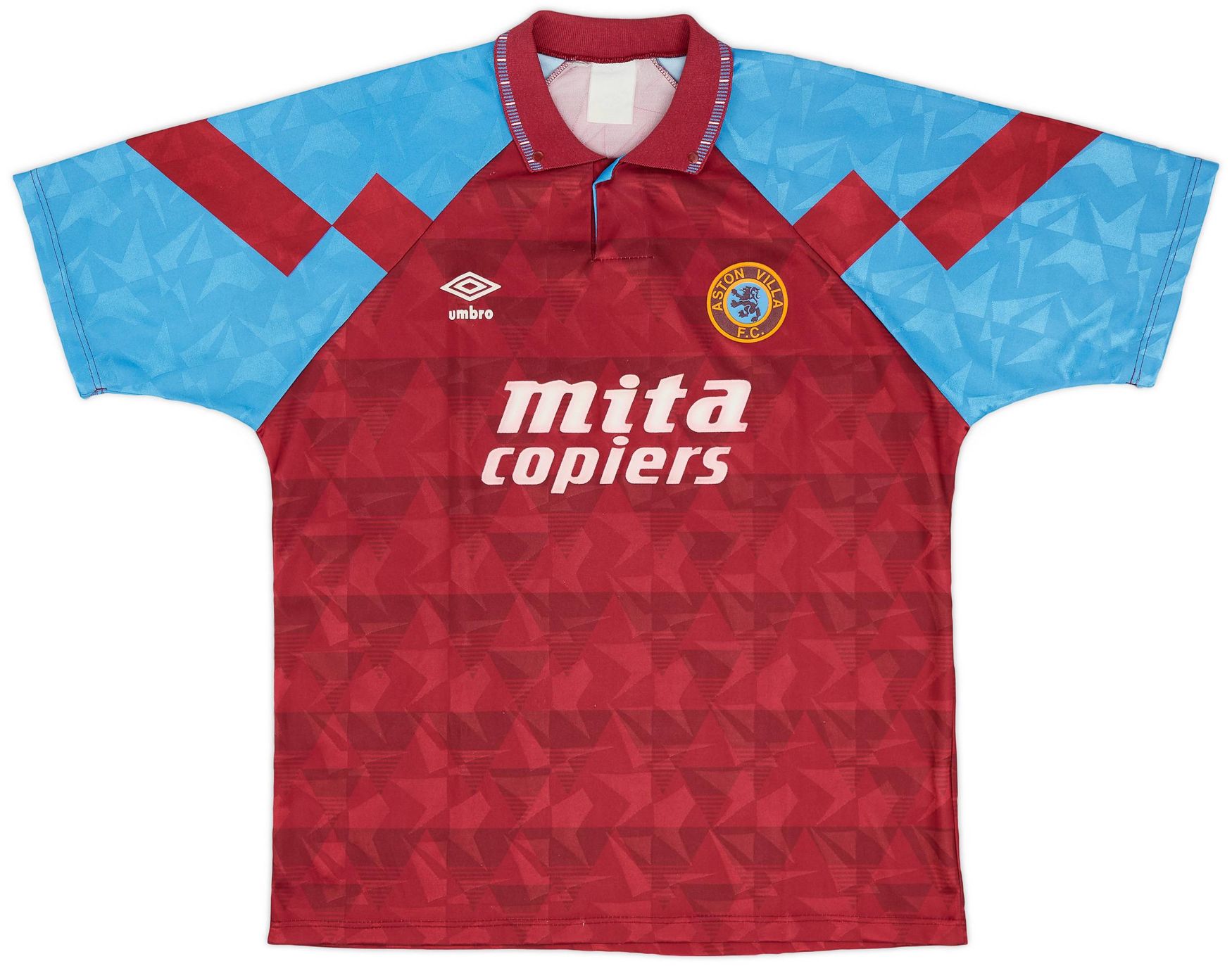 Aston Villa 1990-92 Home Shirt