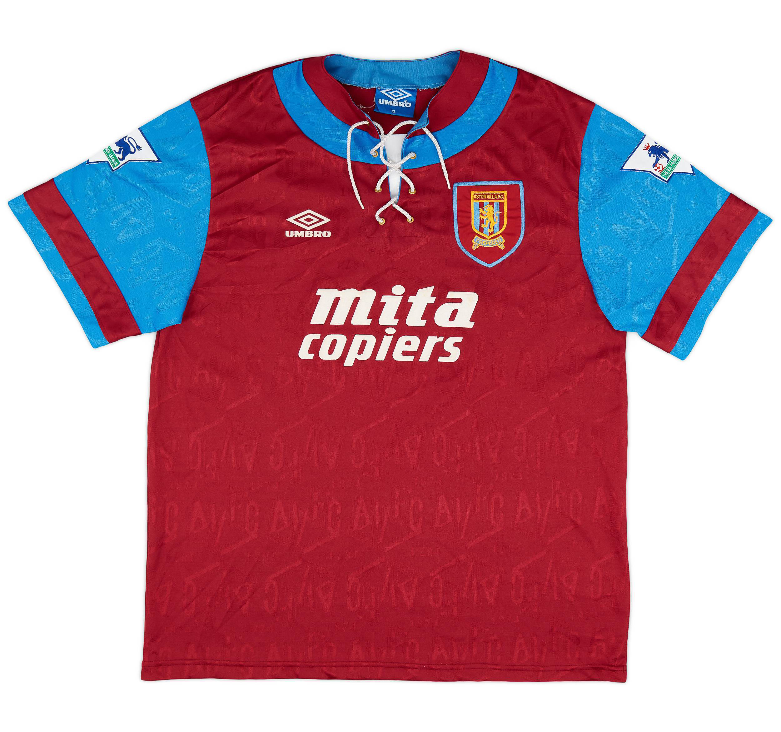 Aston Villa 1992-93 Home Shirt