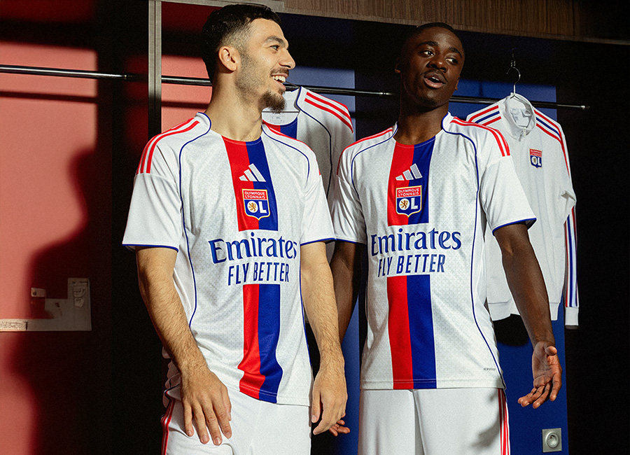 Olympique Lyon 25/26 Adidas Home Kit