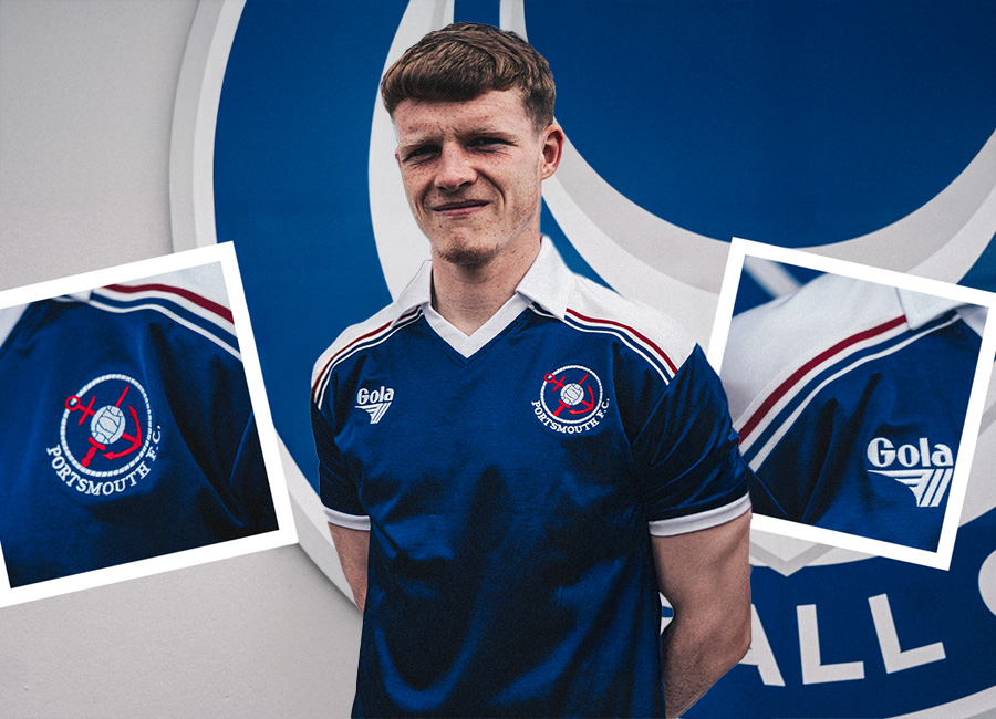 Portsmouth 1980-82 Gola Home Retro Shirt