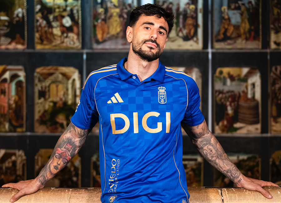 Real Oviedo 25/26 Adidas Home Kit