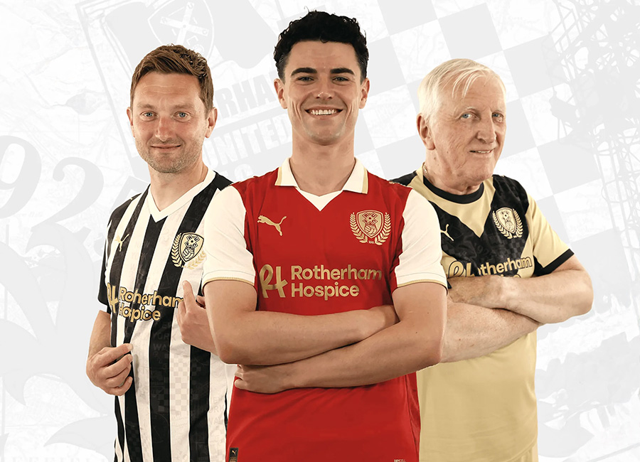 Rotherham United 25/26 Puma Centenary Kits