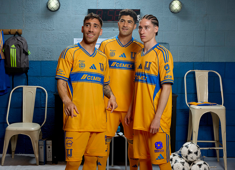 Tigres UANL 25/26 Adidas Home Kit
