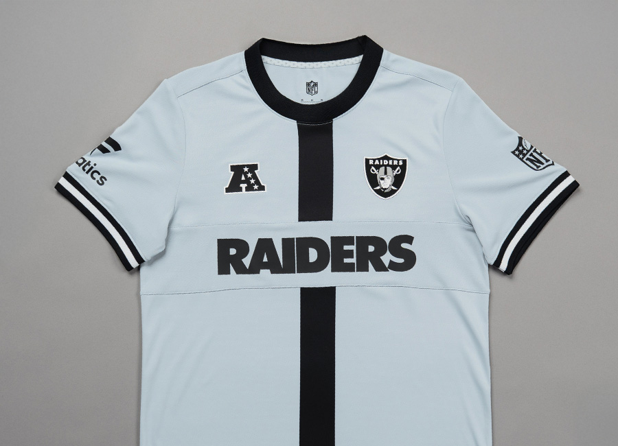 Las Vegas Raiders 2025 Fanatics NFL Football x Football Fan Top