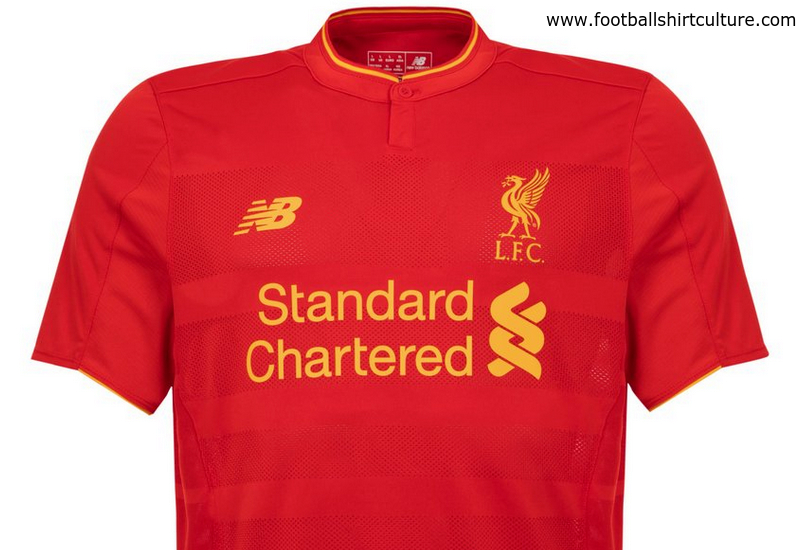 Liverpool 16/17 New Balance Home Kit