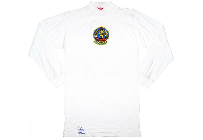 Umbro 1970 Bulgaria Player Issue Prototype World Cup Home Shirt