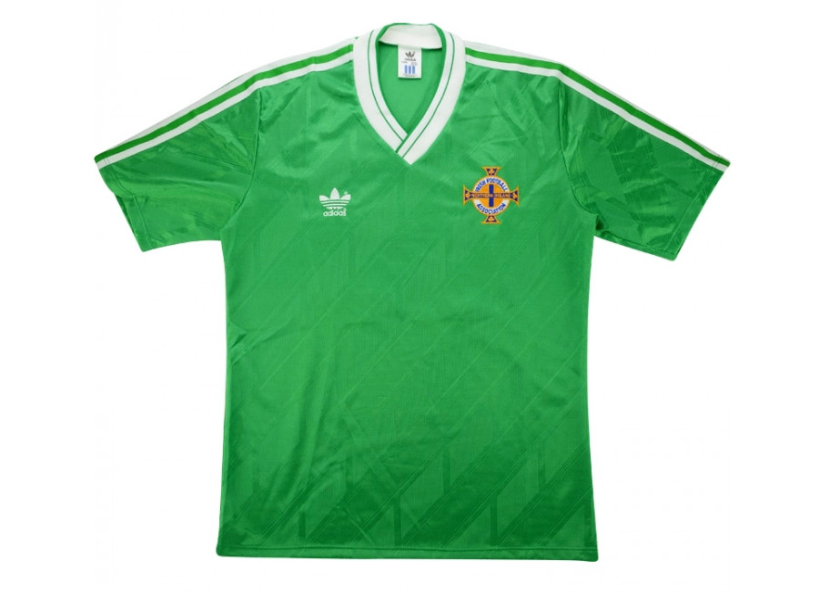 Adidas 1988 Northern Ireland Match Issue Home Shirt