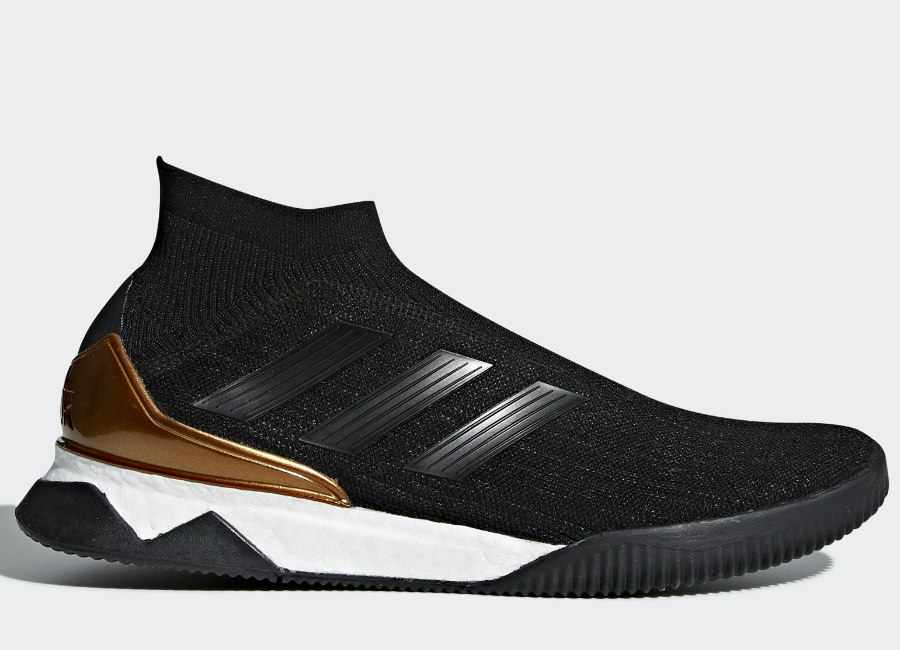 Adidas Tango 18+ Trainers - Core Black / Core Black / Solar Red