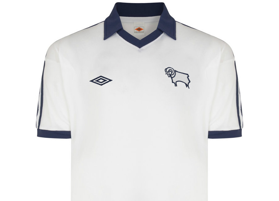 Derby County 1978 Umbro Home Retro Shirt