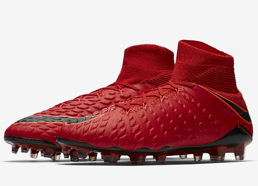 Nike Hypervenom Phantom 3 DF FG Fire & Ice - University Red / Bright Crimson / Black