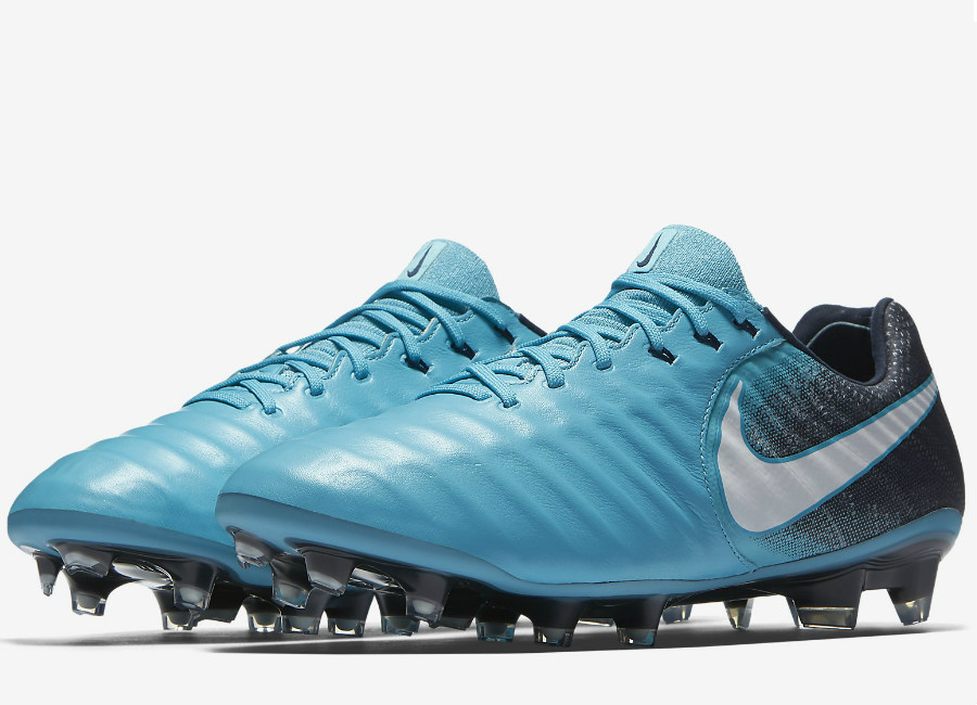 Nike Tiempo Legend VII FG Fire & Ice - Gamma Blue / Obsidian / Glacier Blue / White
