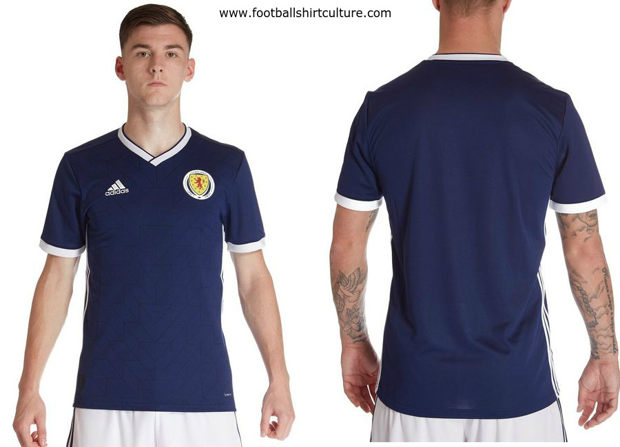  Scotland 2017-19 Adidas Home Kit