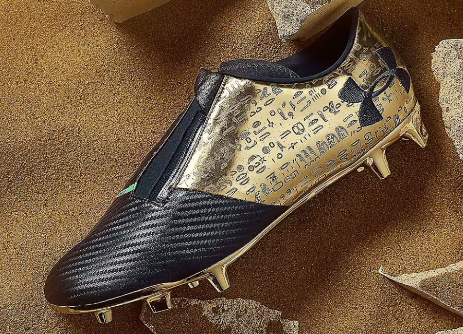 Under Armour Spotlight Dream Chaser Pro LE FG - Metallic Gold / Navy / Turquoise