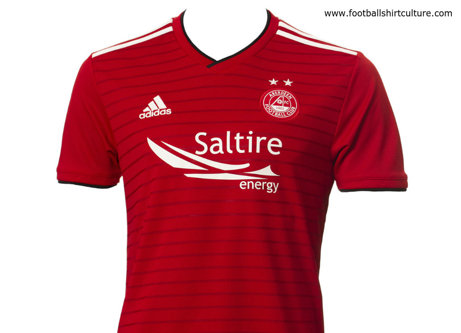 Aberdeen 2018-19 Adidas Home Kit