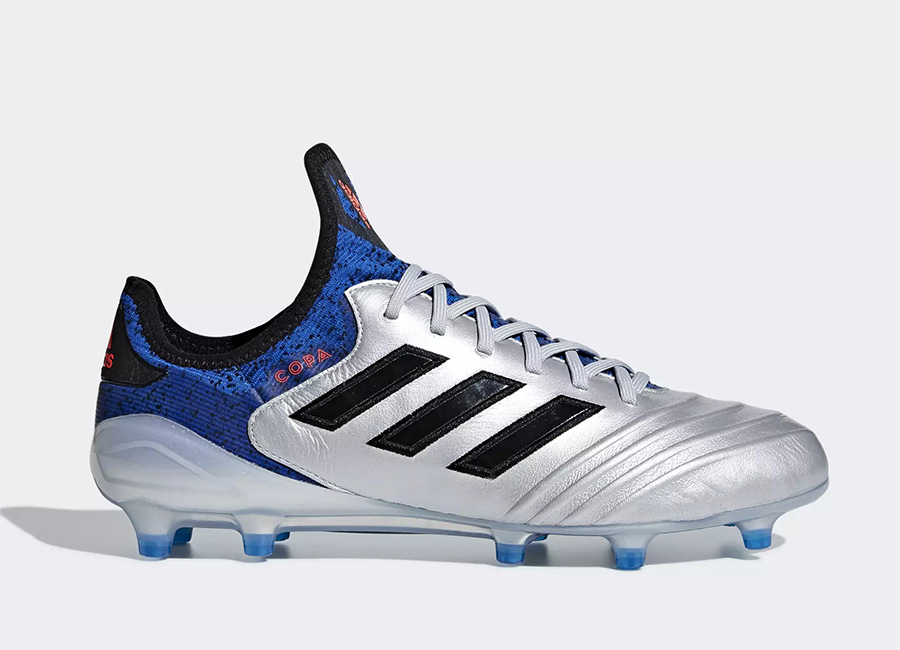 Adidas Copa 18.1 FG Team Mode - Silver Met / Core Black / Football Blue