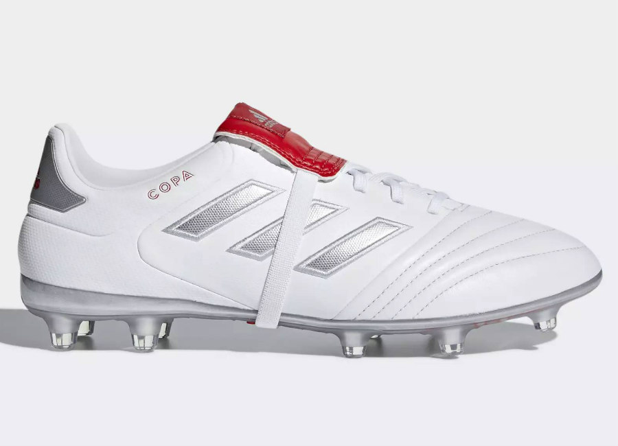 Adidas Copa Gloro 17.2 FG - Ftwr White / Silver Met / Red