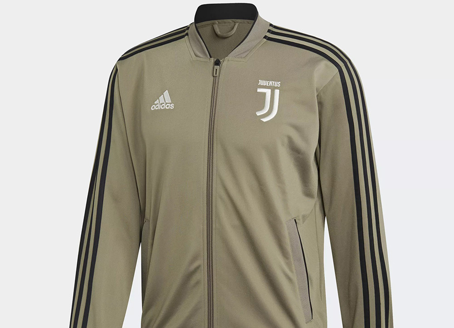 Adidas Juventus 18/19 Polyester Jacket - Clay / Black