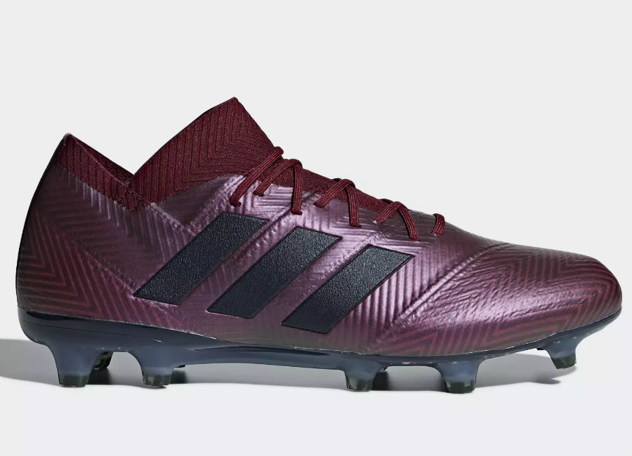 Adidas Nemeziz 18.1 FG Cold Mode - Maroon / Legend Ink / Collegiate Burgundy