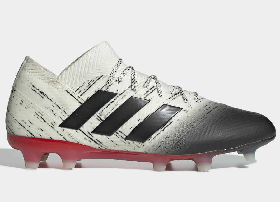 Adidas Nemeziz 18.1 FG Initiator - Off White / Core Black / Active Red