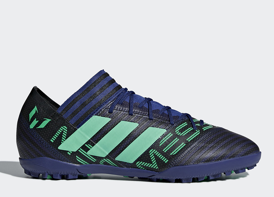 Adidas Nemeziz Messi Tango 17.3 TF Deadly Strike - Unity Ink / Hi-Res Green / Core Black