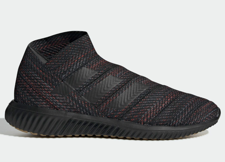 Adidas Nemeziz Tango 18.1 Initiator Trainers - Core Black / Core Black / Active Red