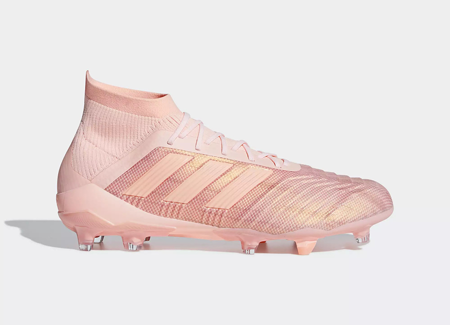 Adidas Predator 18.1 Firm Ground Boots Spectral Mode - Clear Orange / Clear Orange / Trace Pink