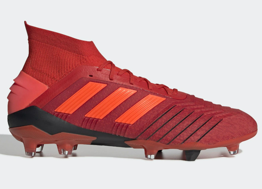Adidas Predator 19.1 FG Initiator - Active Red / Solar Red / Core Black