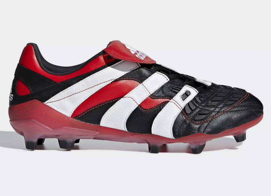 Adidas Predator Accelerator FG - Core Black / Ftwr White / Red