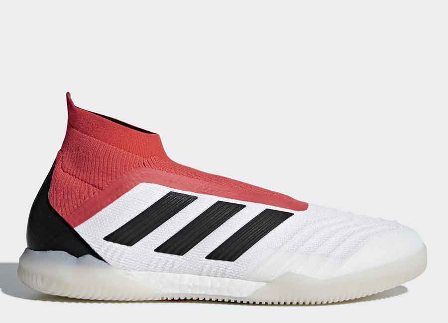 Adidas Predator Tango 18+ IN Cold Blooded - Ftwr White / Core Black / Real Coral