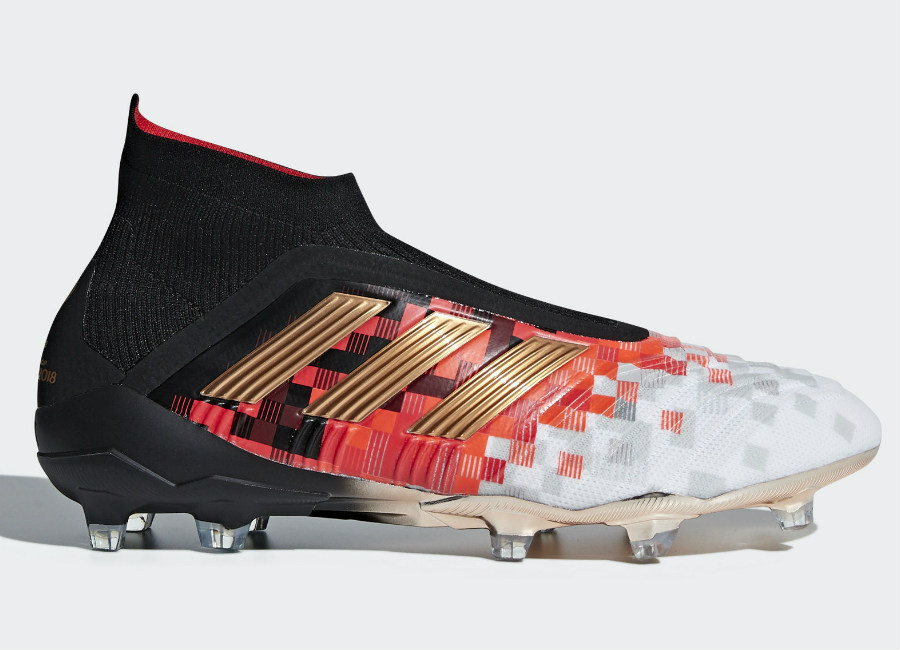 Adidas Predator Telstar18 FG - Core Black / Copper Met / Ch Solid Grey