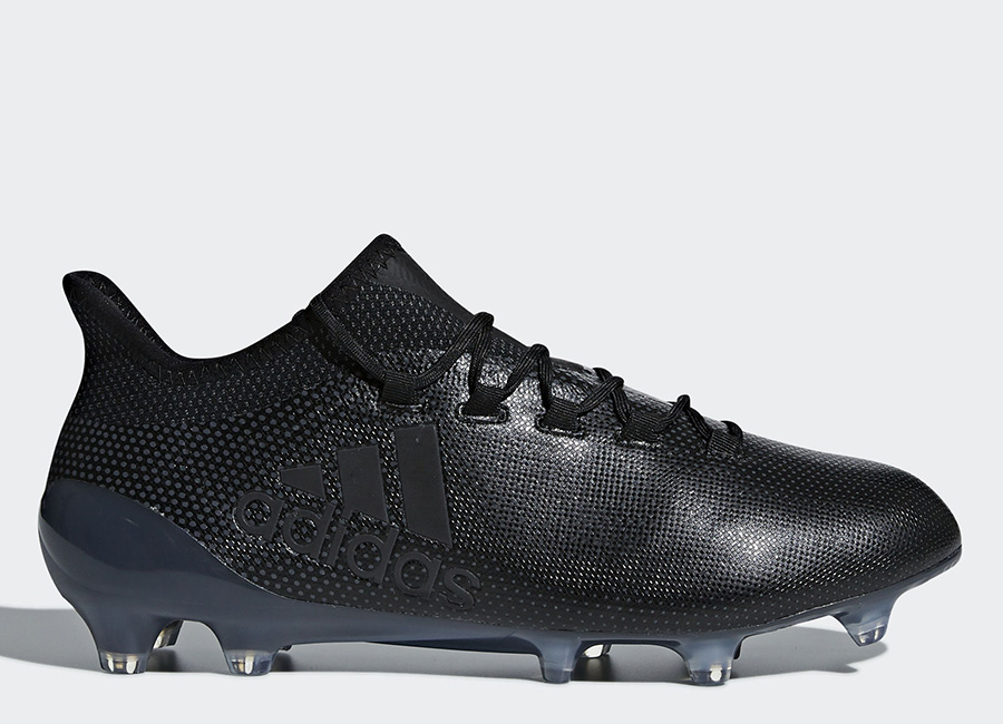 Adidas X 17.1 FG Nite Crawler - Core Black / Core Black / Super Cyan