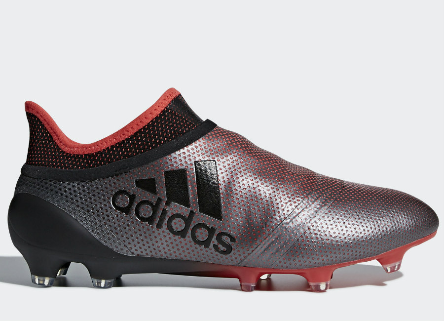 Adidas X 17+ Purespeed FG Cold Blooded - Grey / Core Black / Real Coral