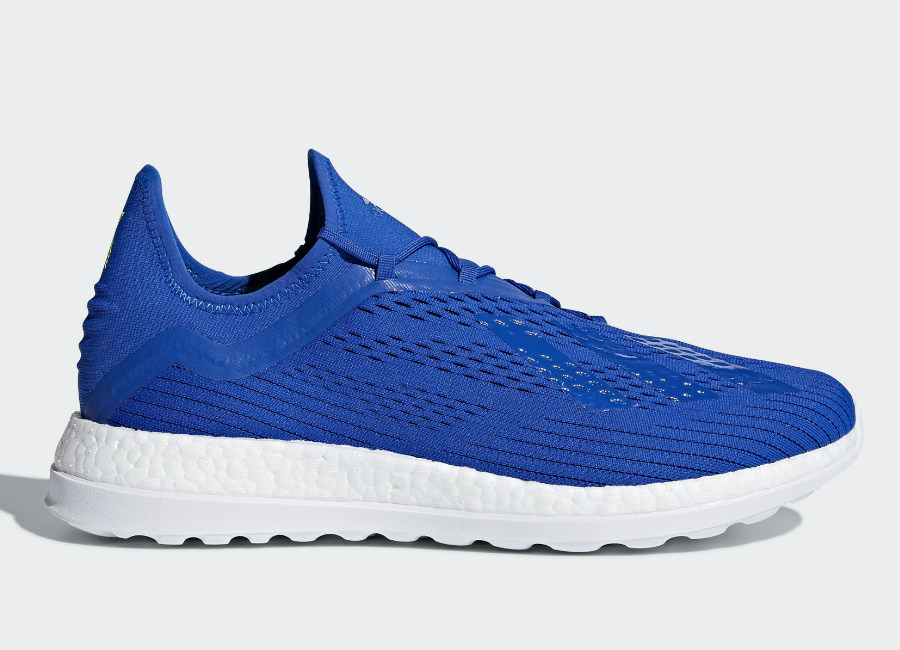 Adidas X 18+ Energy Mode Trainers - Football Blue / Football Blue / Solar Yellow