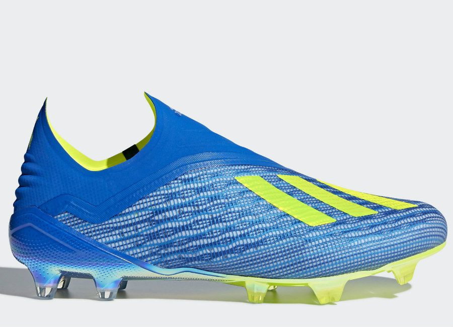 Adidas X 18+ FG Energy Mode - Football Blue / Solar Yellow / Core Black