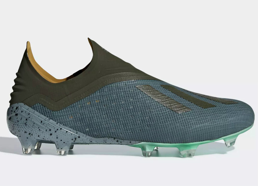 Adidas X 18+ FG Cold Mode - Raw Green / Night Cargo / Clear Mint