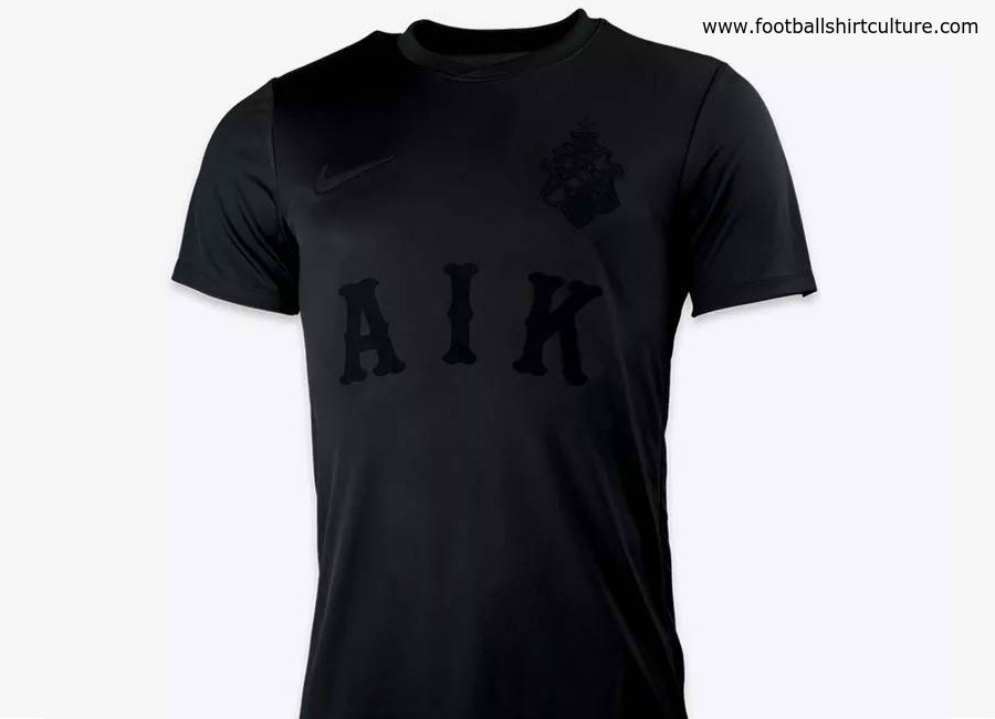 AIK 2018 All Black Special Edition Stadium Kit