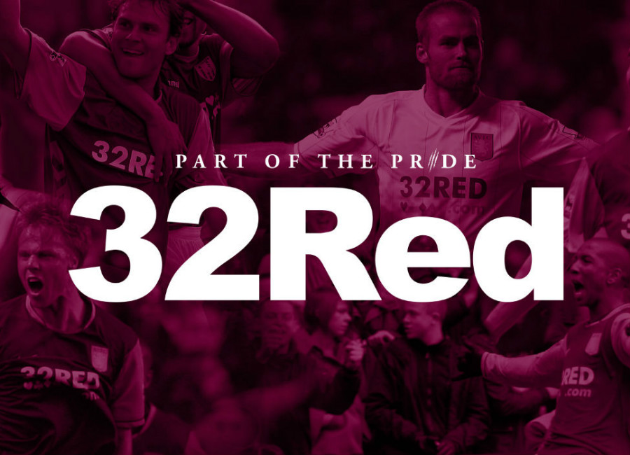 Aston Villa announce 32Red Shirt Sponsor Deal