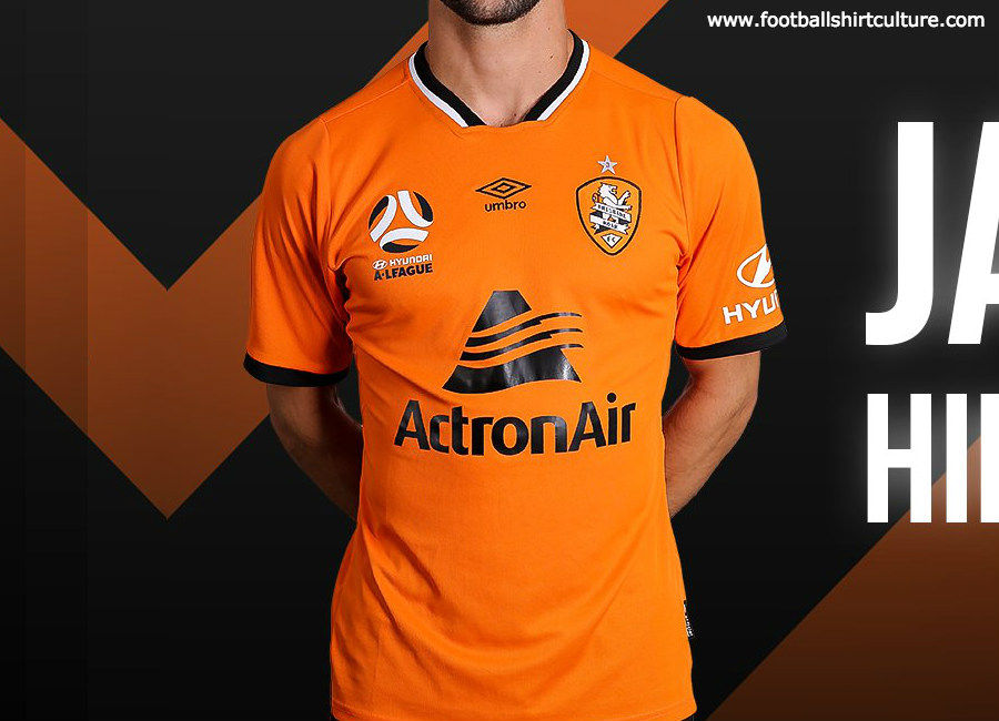 Brisbane Roar 2018-19 Umbro Home Kit