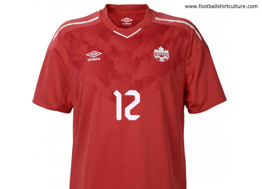 Canada 2018 Umbro Home Shirt