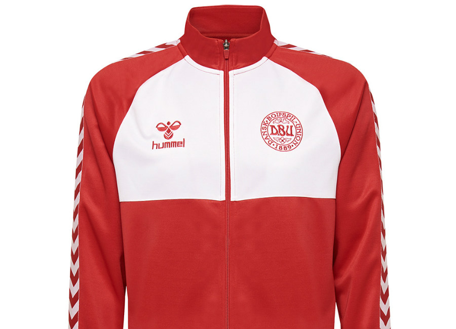Denmark 2018 DFA Track Jacket - Tango Red