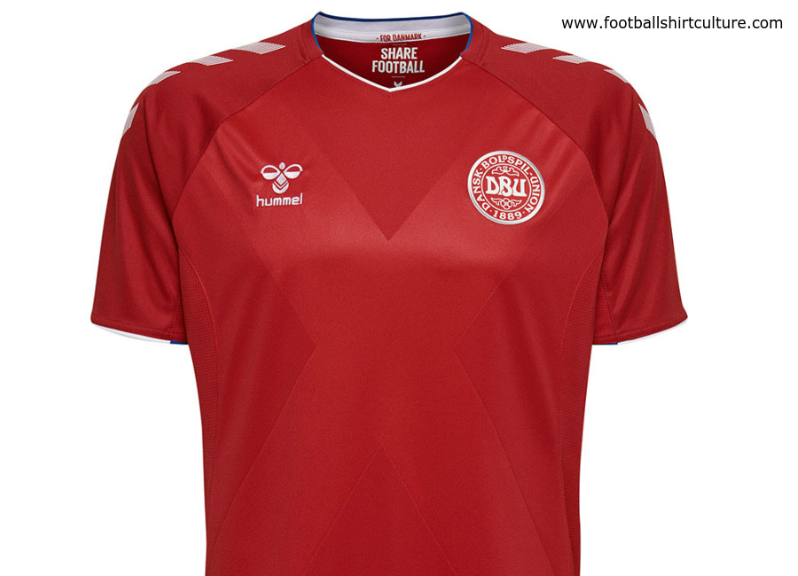 Denmark 2018 World Cup Hummel Home Kit