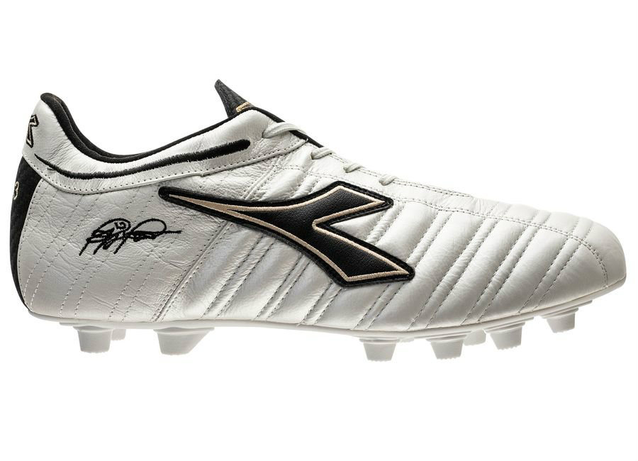 Diadora Baggio 03 Italy OG MDPU - White Perlized / Gold / Black