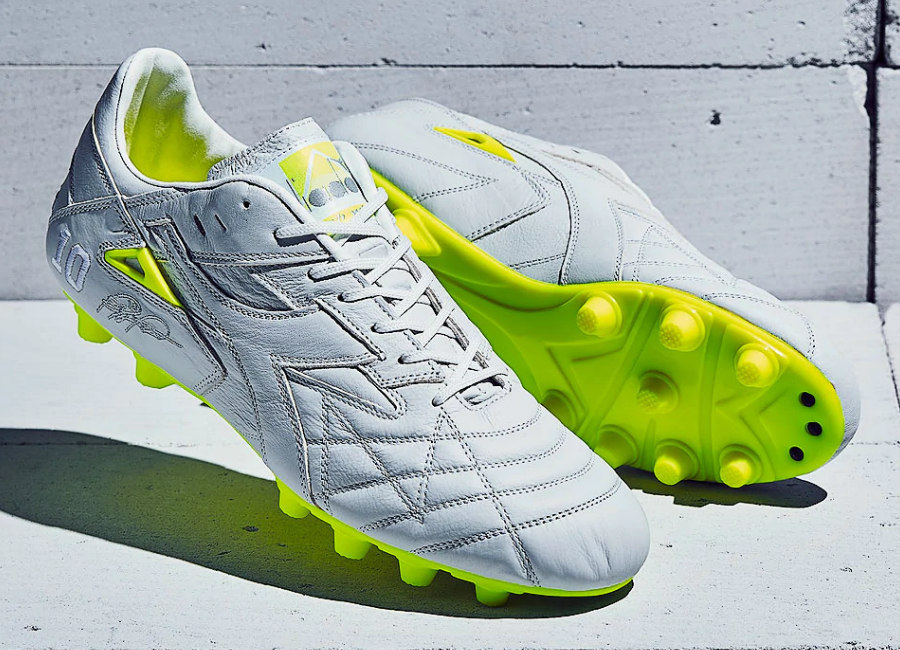 Diadora Match Winner Italy OG MDPU - White / Fluo Yellow