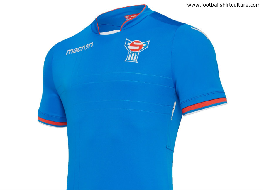 Faroe Islands 2018/19 Macron Away Kit