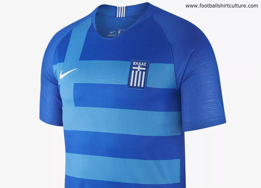 Greece 2018 Away Home Shirt