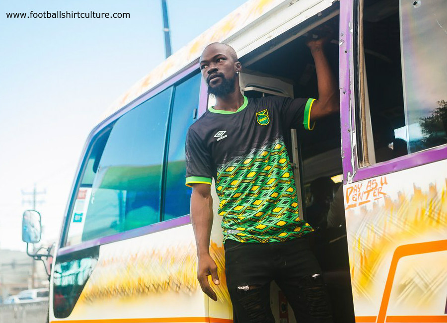 Jamaica 2018-19 Umbro Away Kit